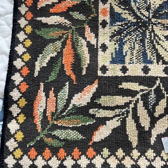 Vintage Elephant Tapestry 44”x 26” w/silk fringe - Picture 7 of 7